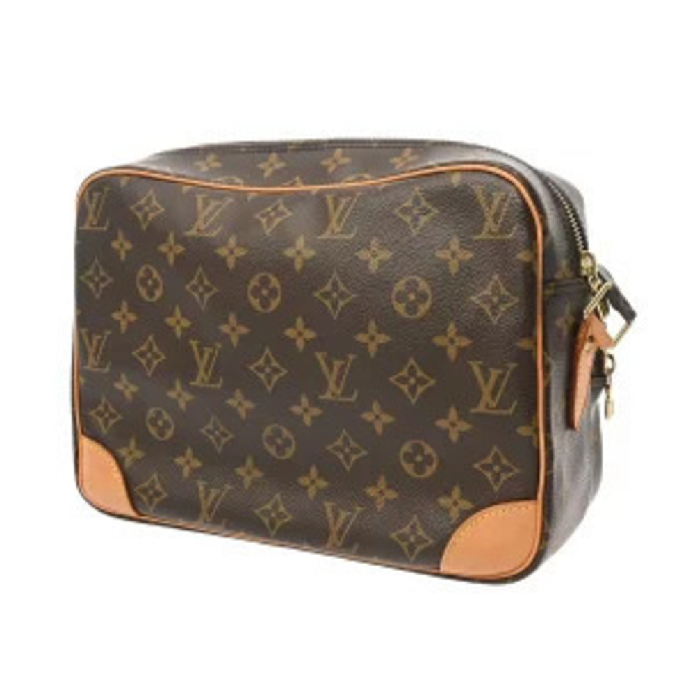 Louis Vuitton Bag Shoulder Brown Monogram Nile Canvas